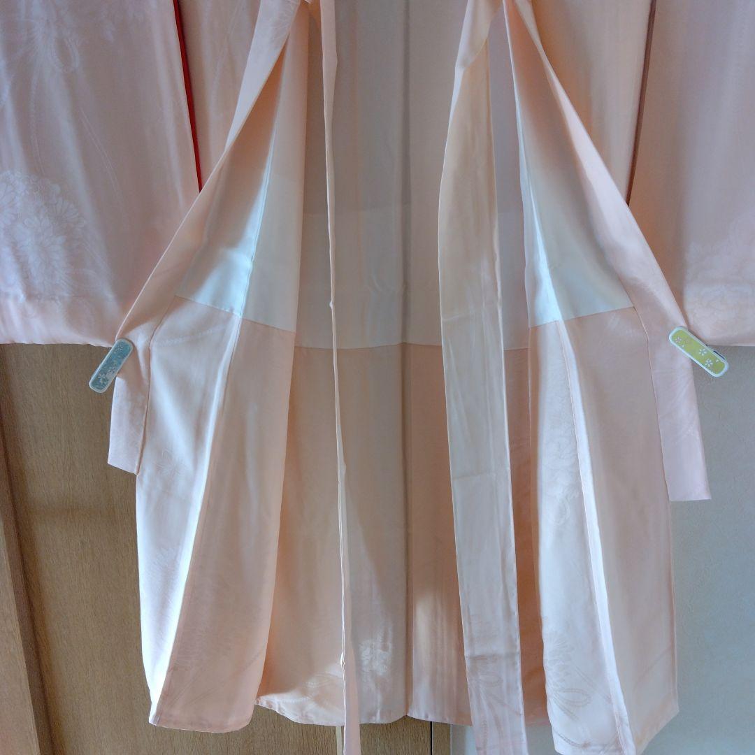 未使用　十三参り用着物　長襦袢　　袷　正絹　保管品