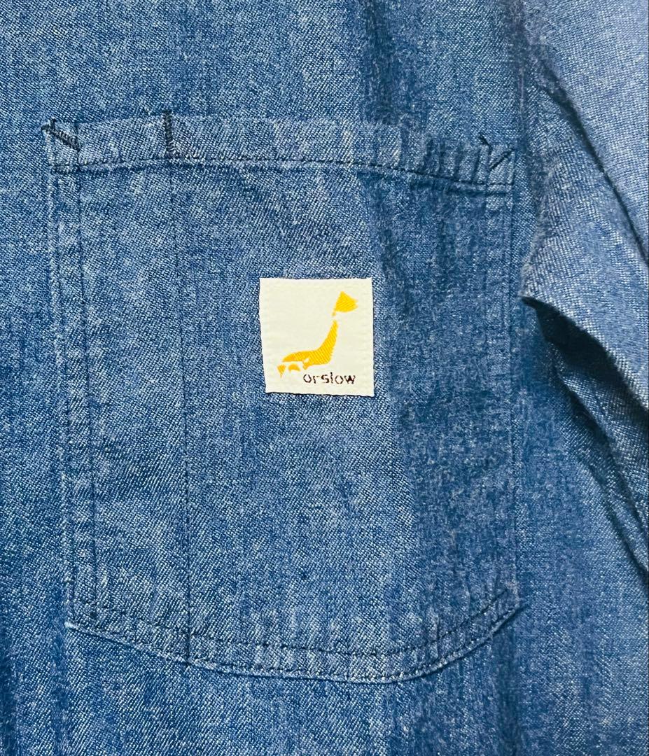 【極美品】オアスロウ（orSlow）デニムオーバーオール　つなぎ　オールインワン