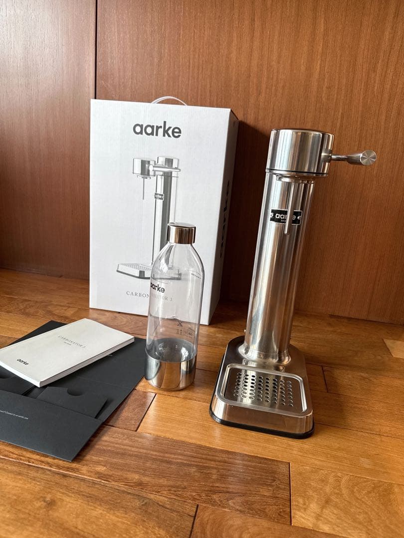 Aarke Carbonator 3（AA-C3）箱・ボトル・取説/炭酸水メーカ