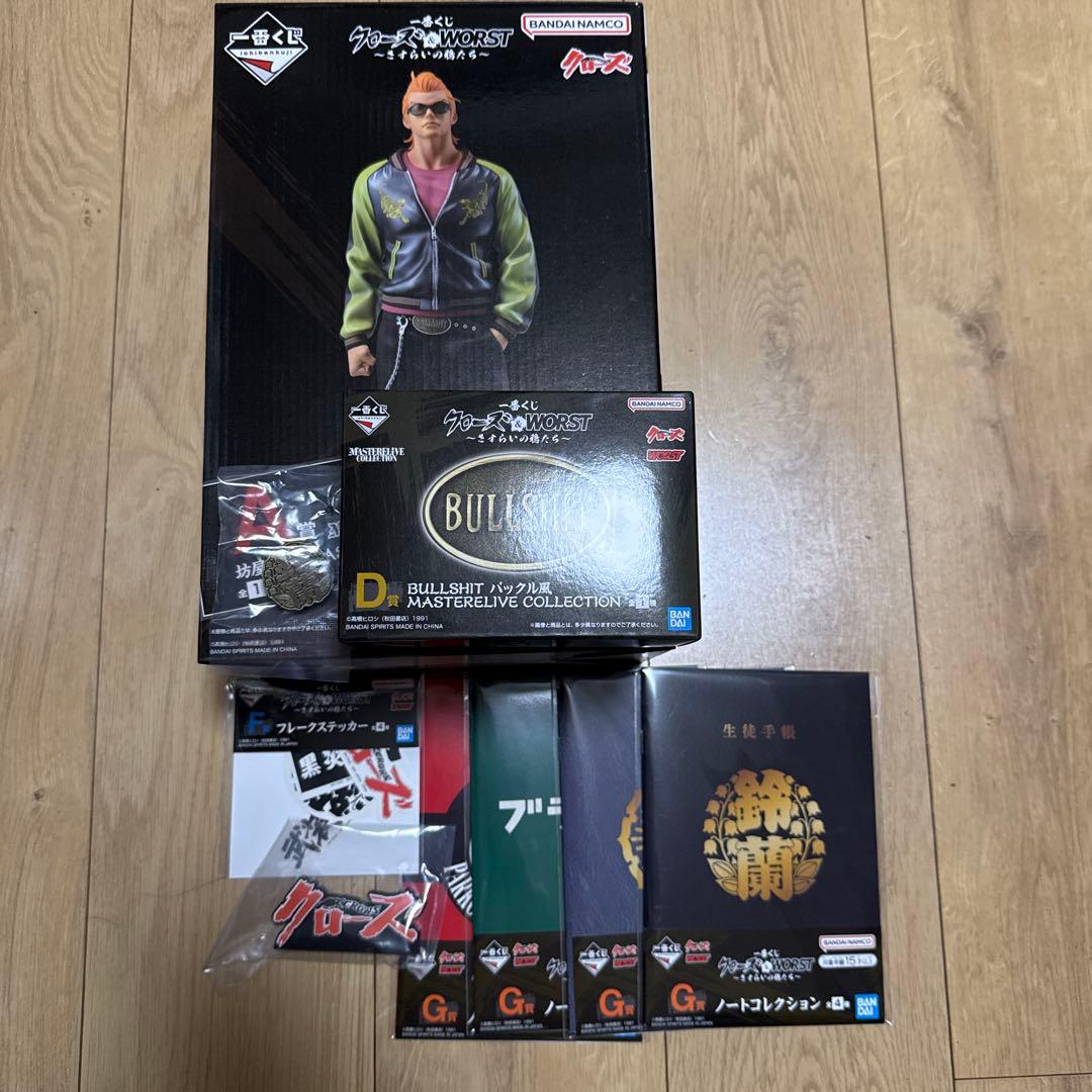 クローズ　一番くじ　A賞　フィギュア他