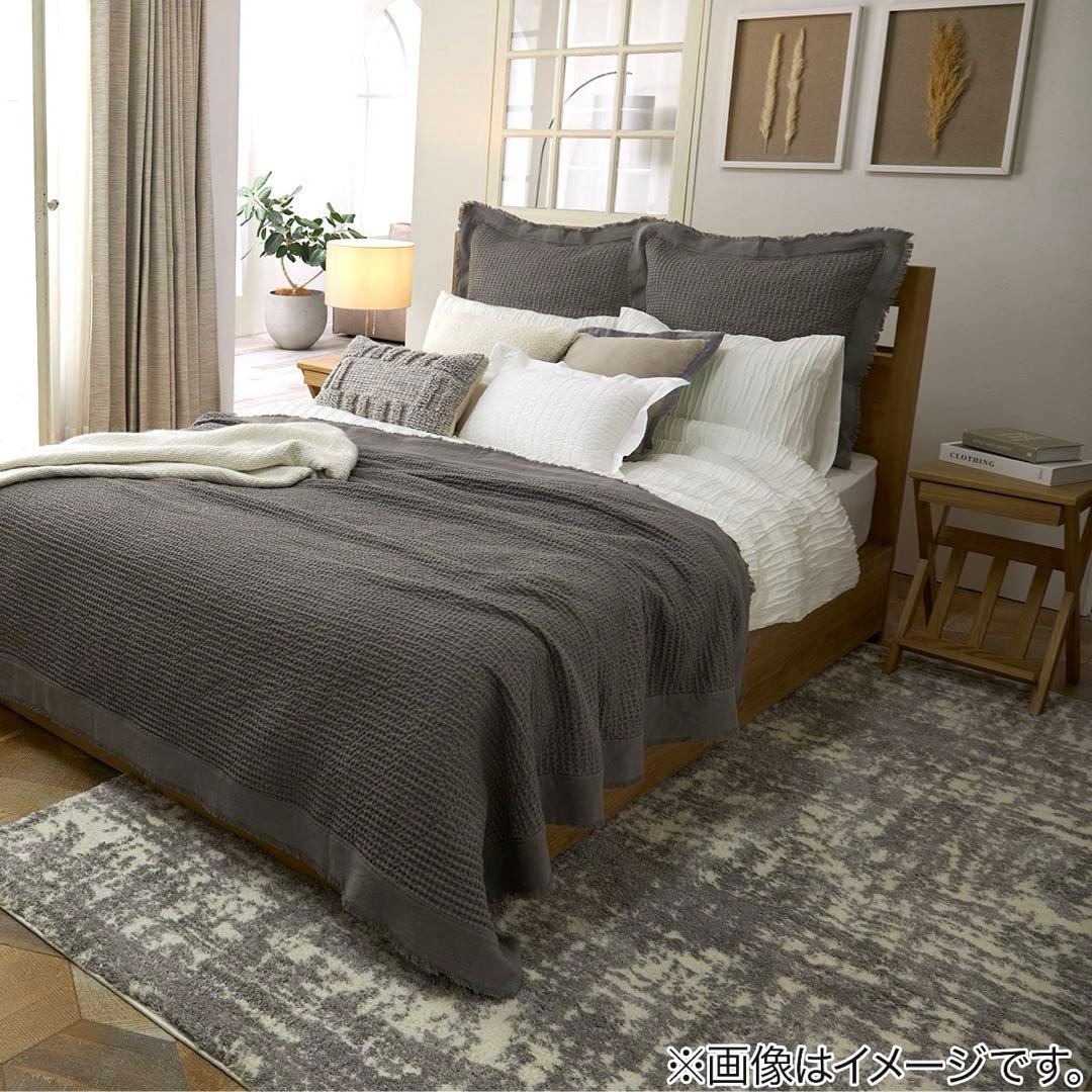 【ほぼ新品】ニトリ アクセントラグ Nナノシャグ 285×200