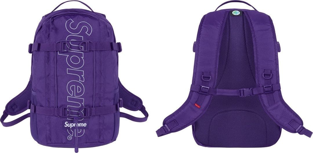 バッグ Supreme 18FW Backpack Purple