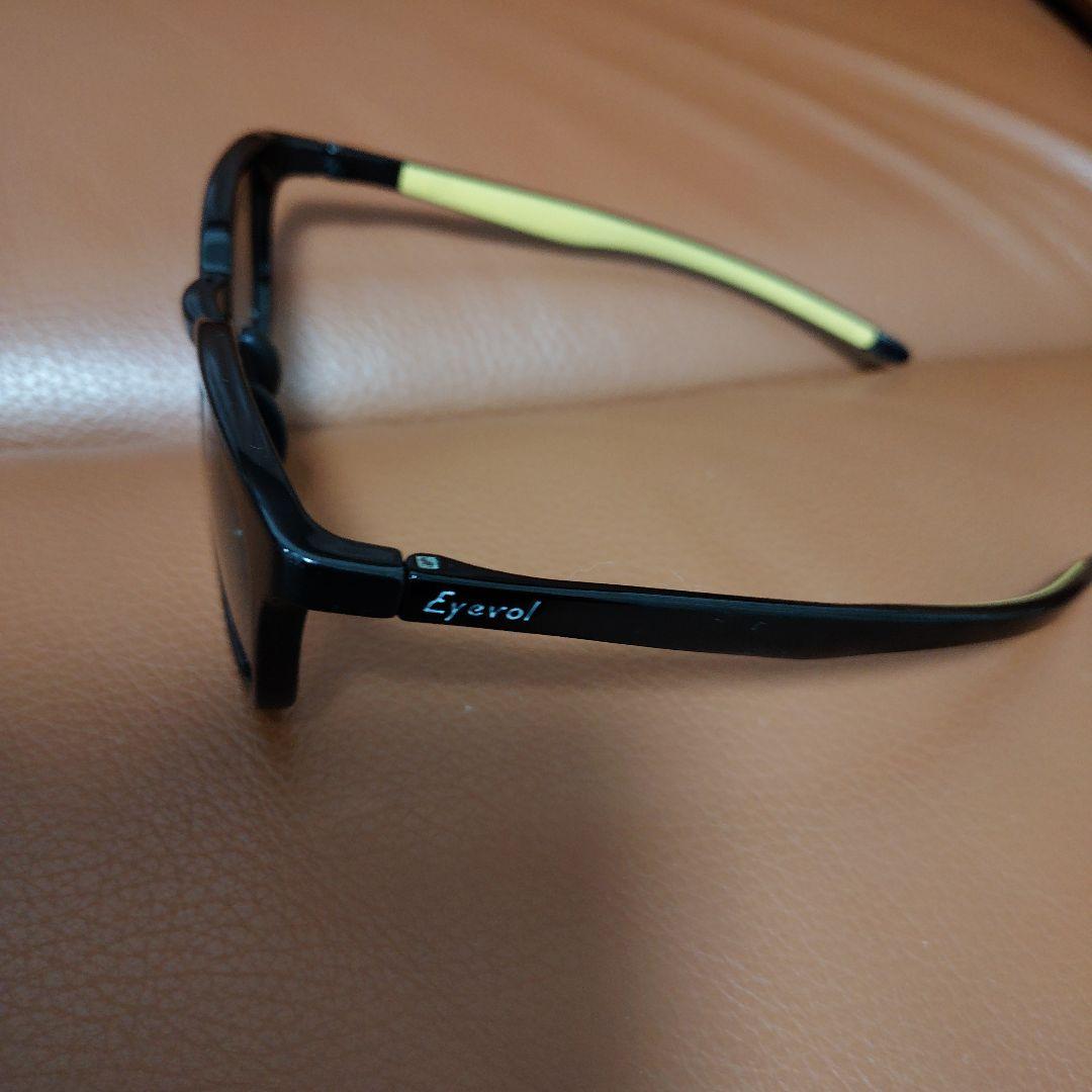 Eyevol スポーツ用サングラス ブラック/イエロー