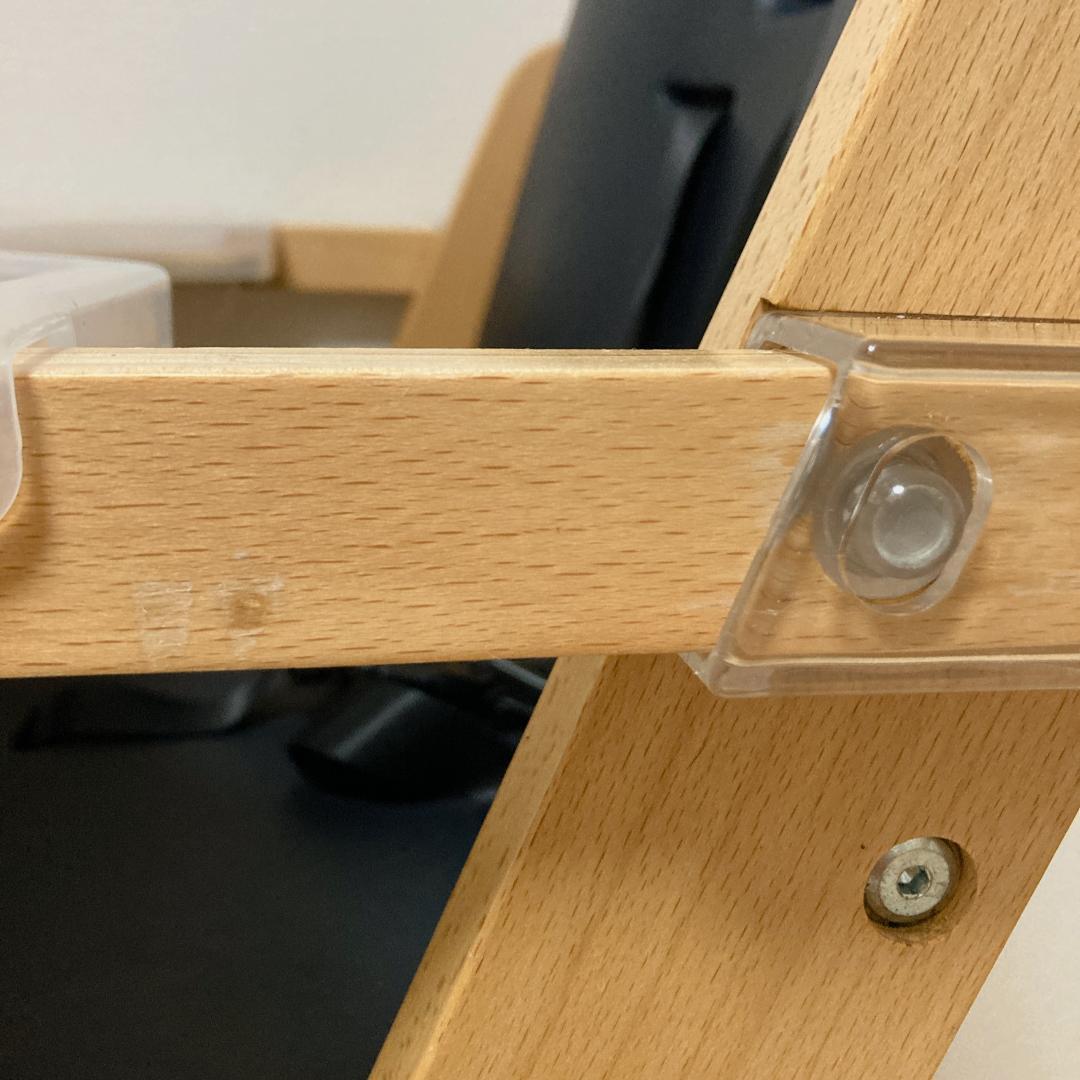 Abiie ビヨンドジュニア ハイチェア 取り外しトレイ＆テーブル＆ベルト付