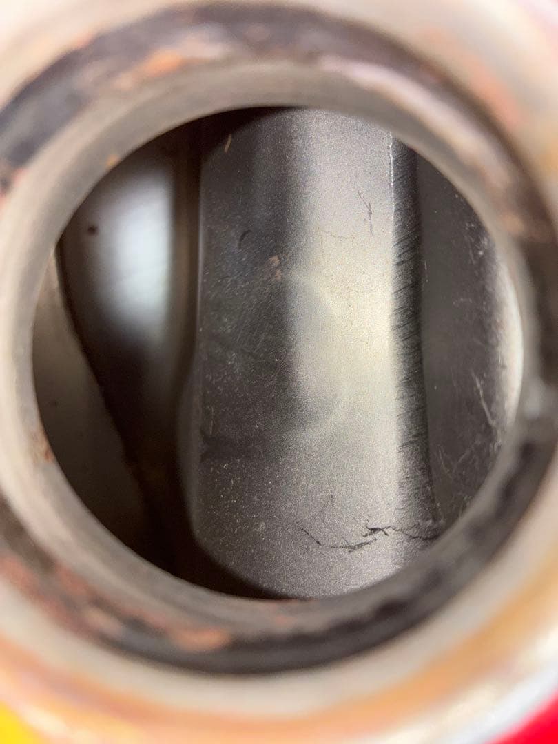 YAMAHA SR400 タンク 赤