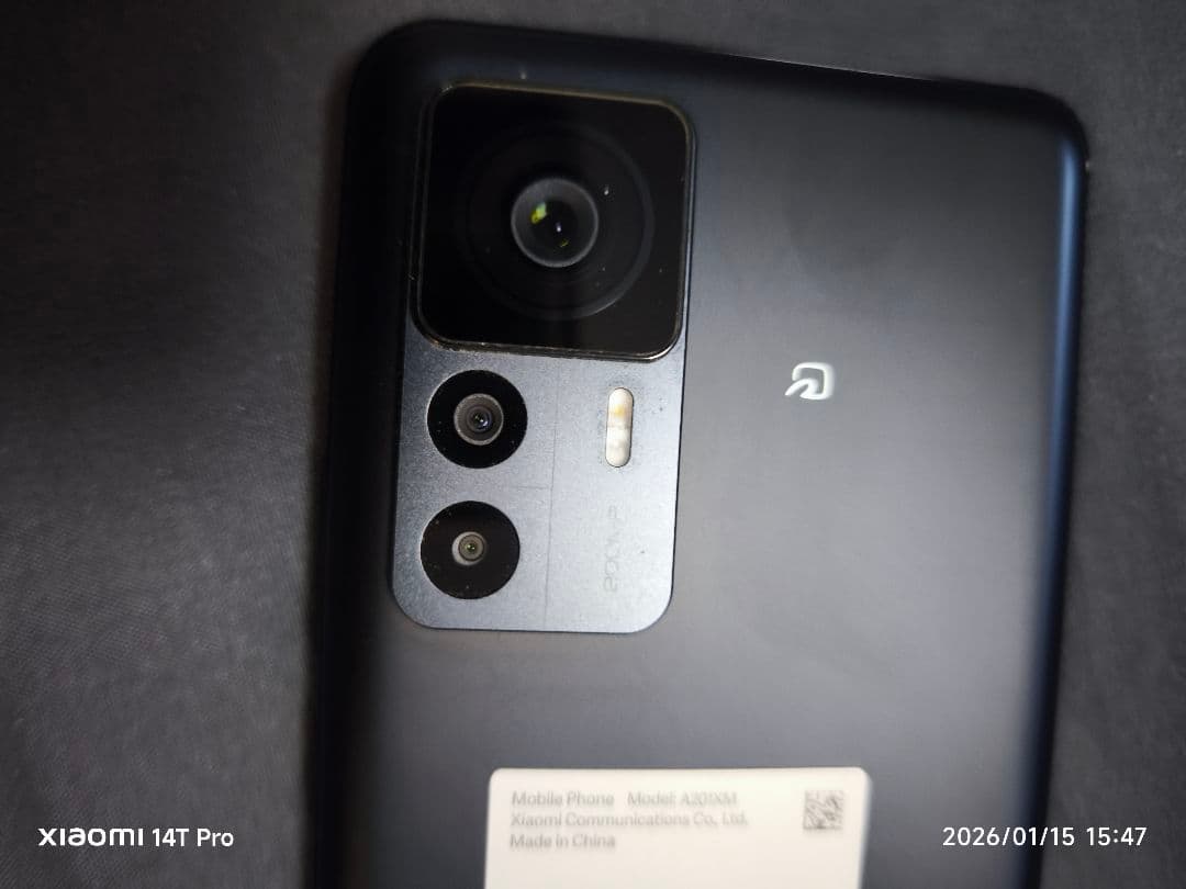 美品　Xiaomi 12T Pro 　256㌐SoftBank　CIMフリー