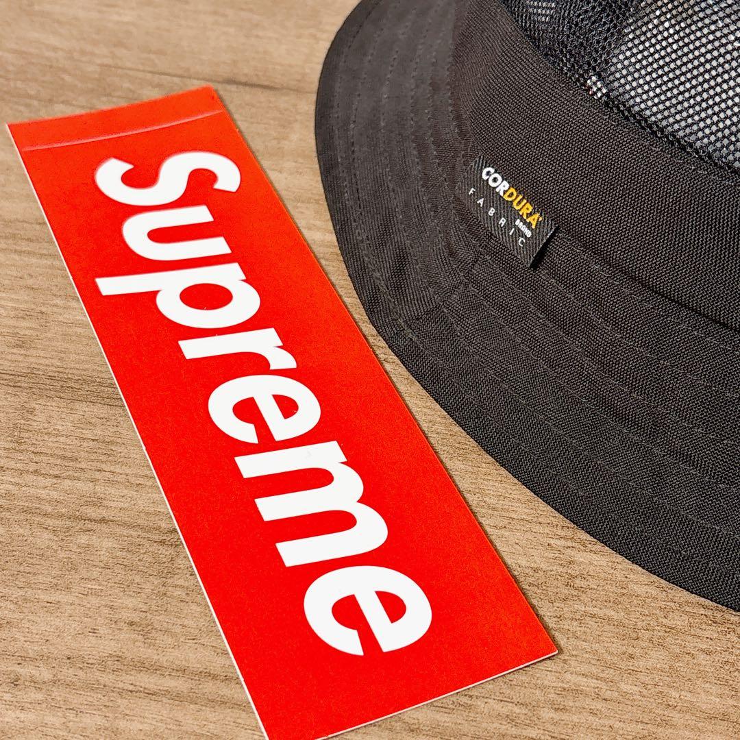 正規品　Supreme バケットハット　ハット　帽子　アメリカ製　ブラック　黒