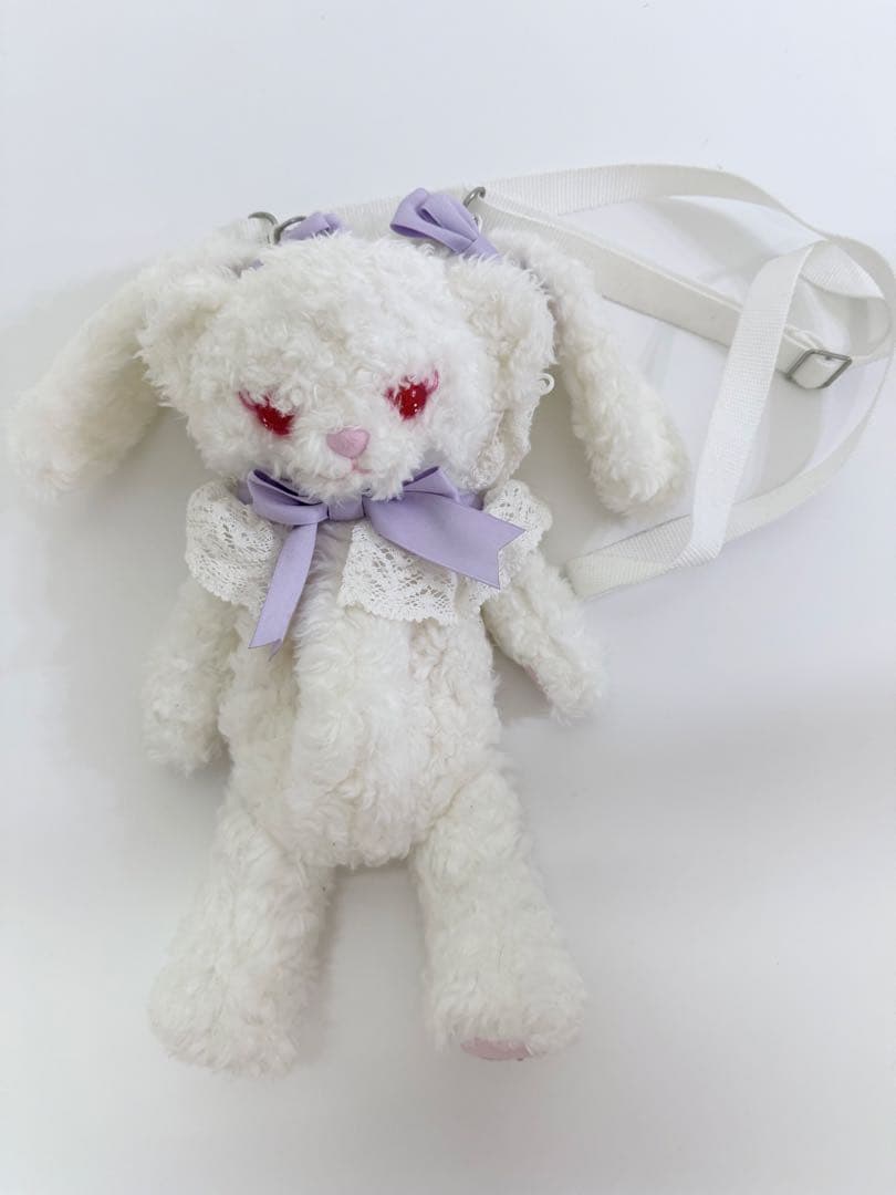 うさくみゃポシェット ラベンダー