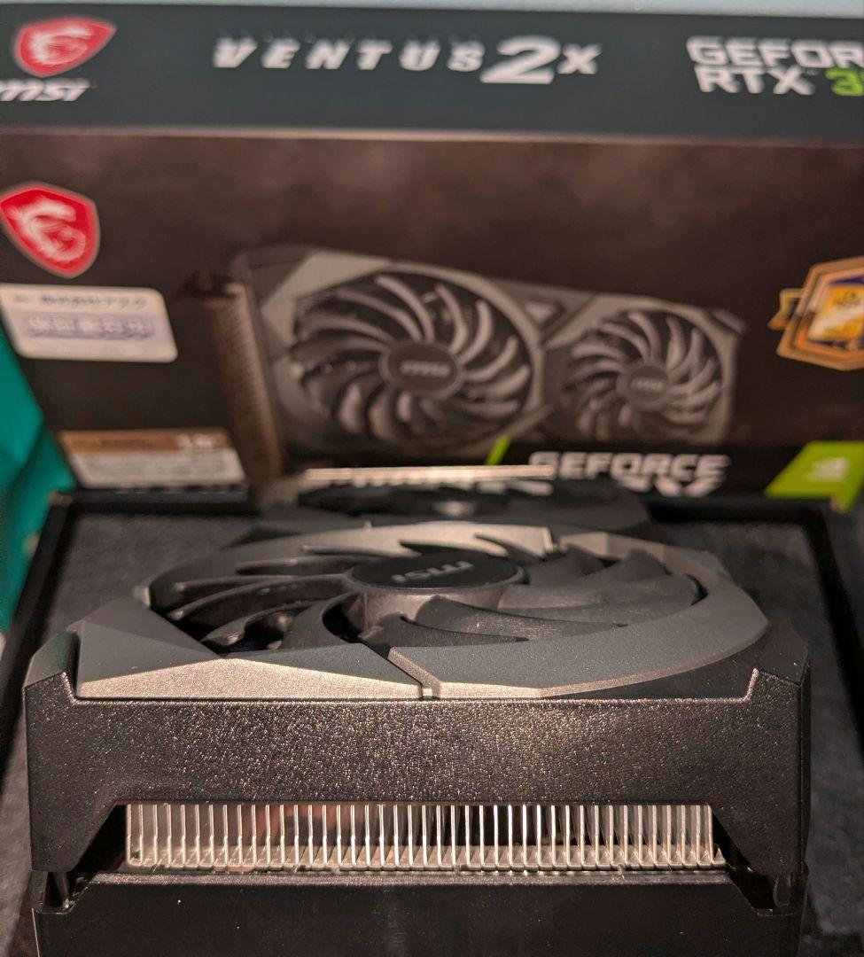 MSI VENTUS 2X GeForce RTX 3060　12gb