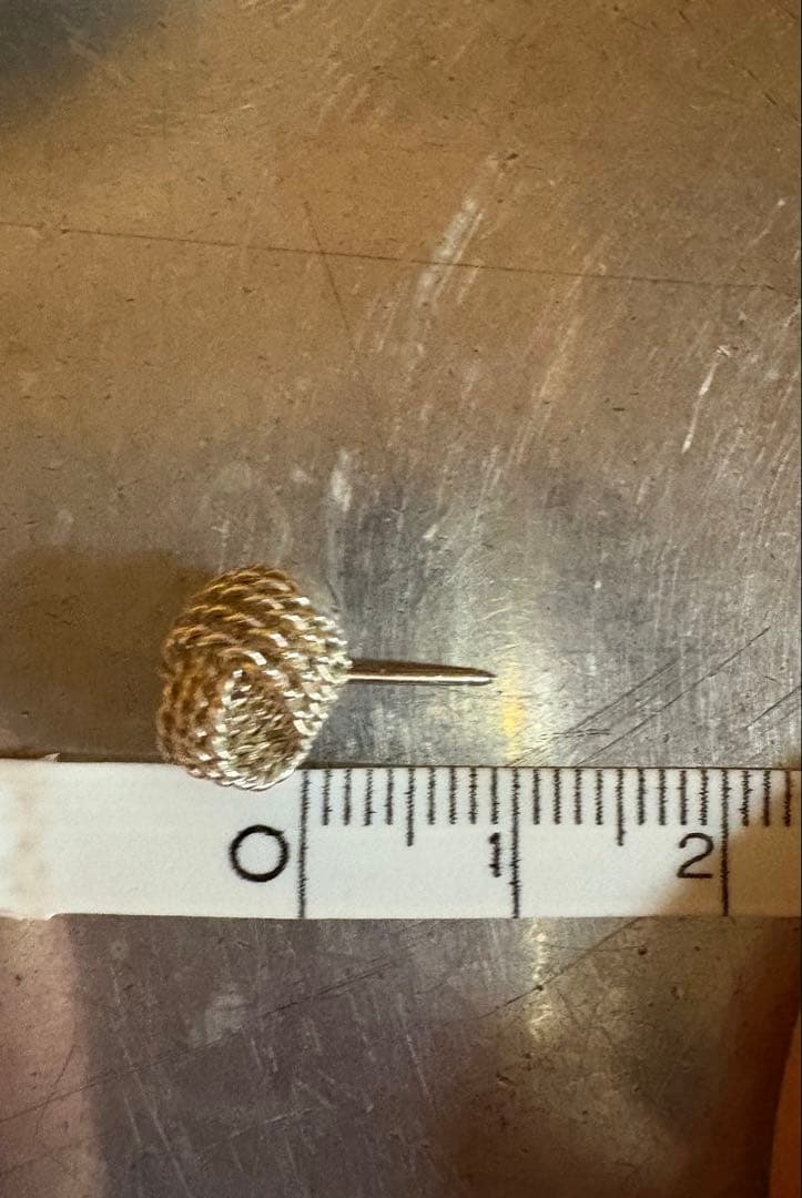 TIFFANY&Co. ティファニー　ツイストノットピアス　片耳(キャッチ付き)