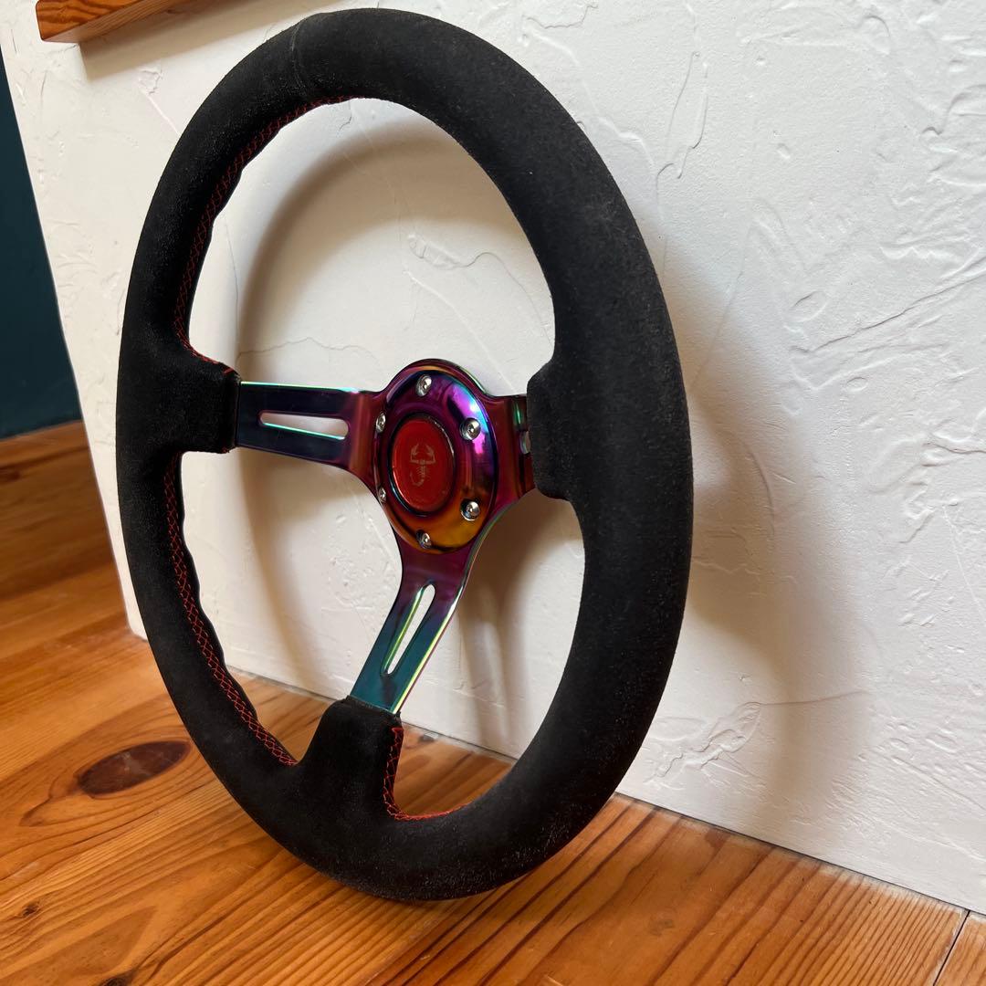 ご*ろ様 NRG ステアリング スエード NRG-RST-018S アバルト59