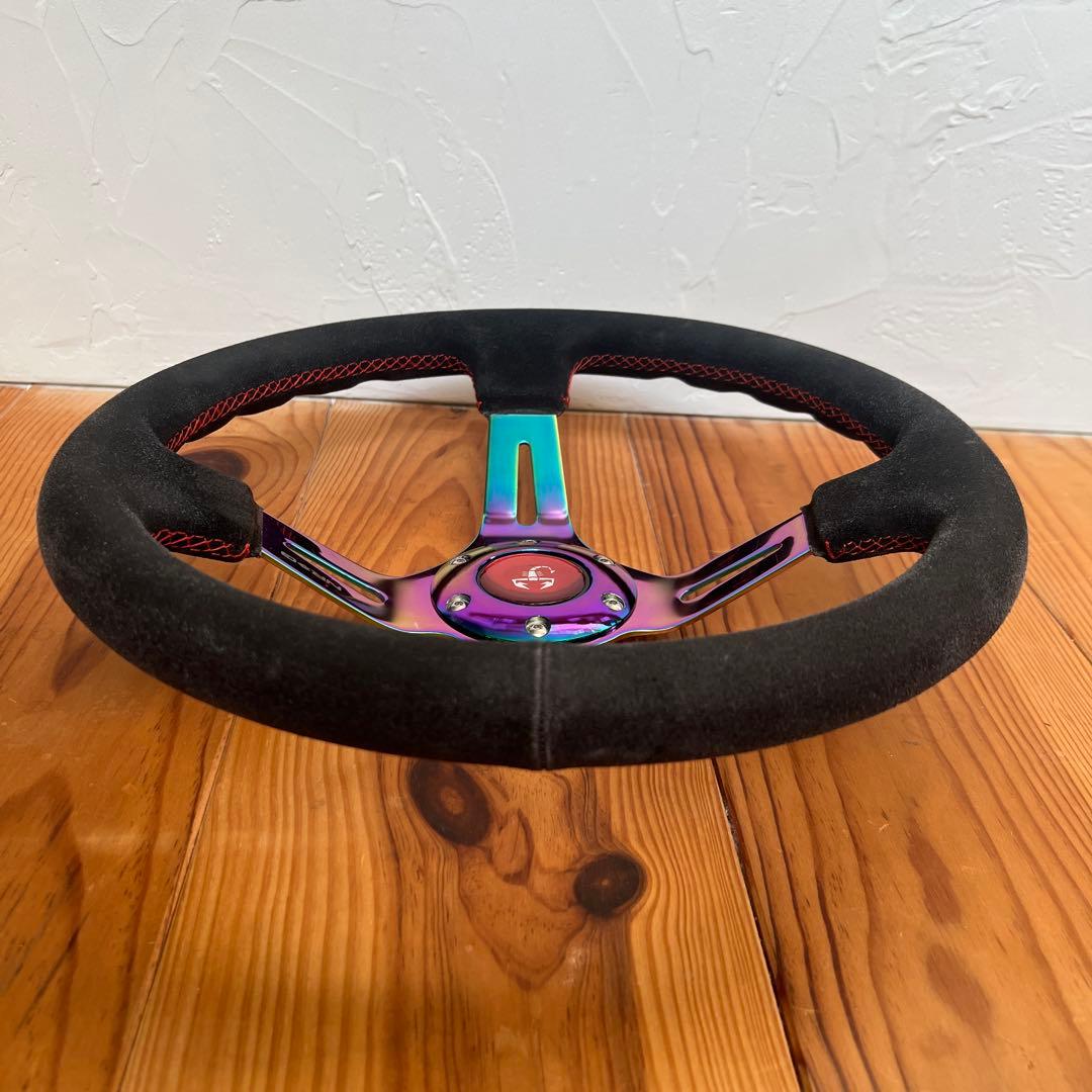 ご*ろ様 NRG ステアリング スエード NRG-RST-018S アバルト59