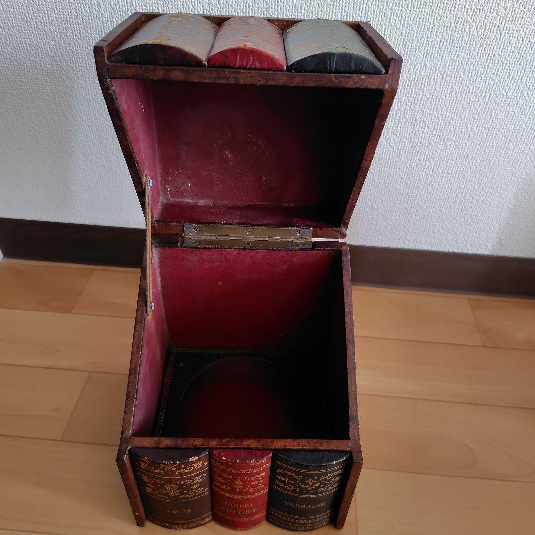 ブランデー カミュ ナポレオン クリスタルデキャンタ コニャック ブック型