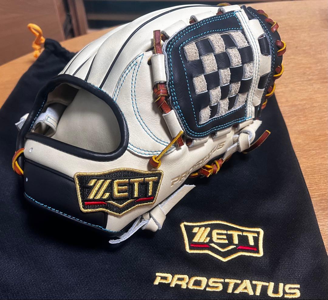 ZETT PROSTATUS 軟式　オーダー　 グローブ　グラブ　源田モデル