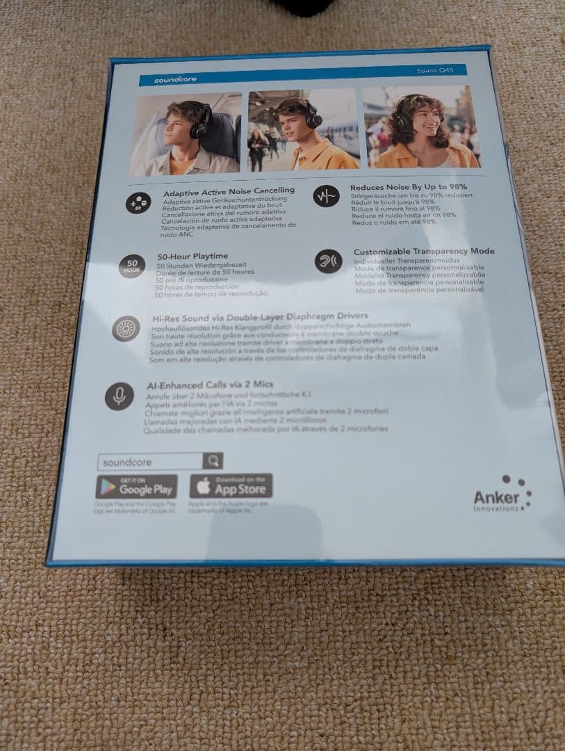 soundcore by Anker SPACE Q45 ワイヤレスヘッドホン