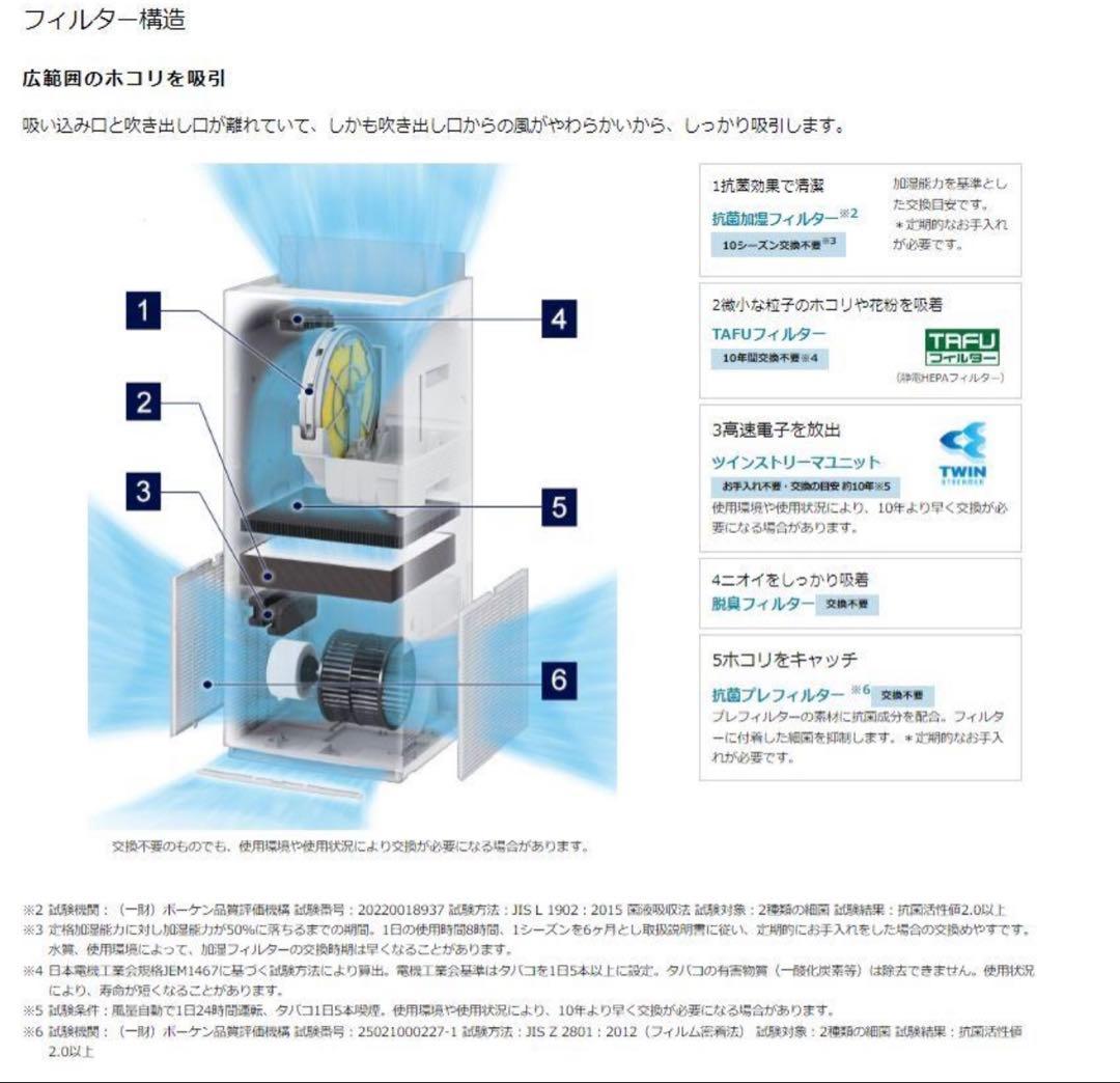 ダイキン　加湿ストリーマ空気清浄機　未開封