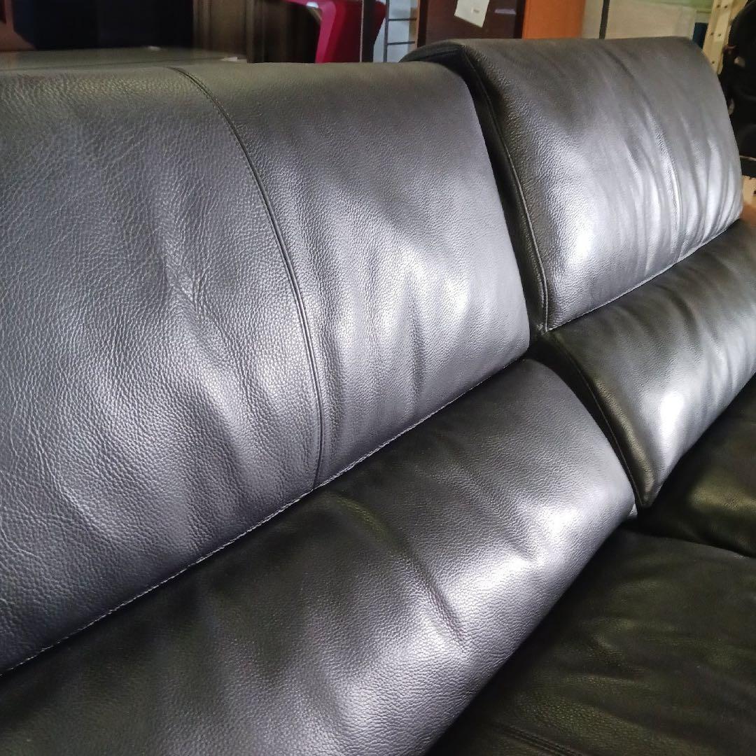 MARUSHO マルショウ NATURA ナトゥーラ 本革3人掛けソファー