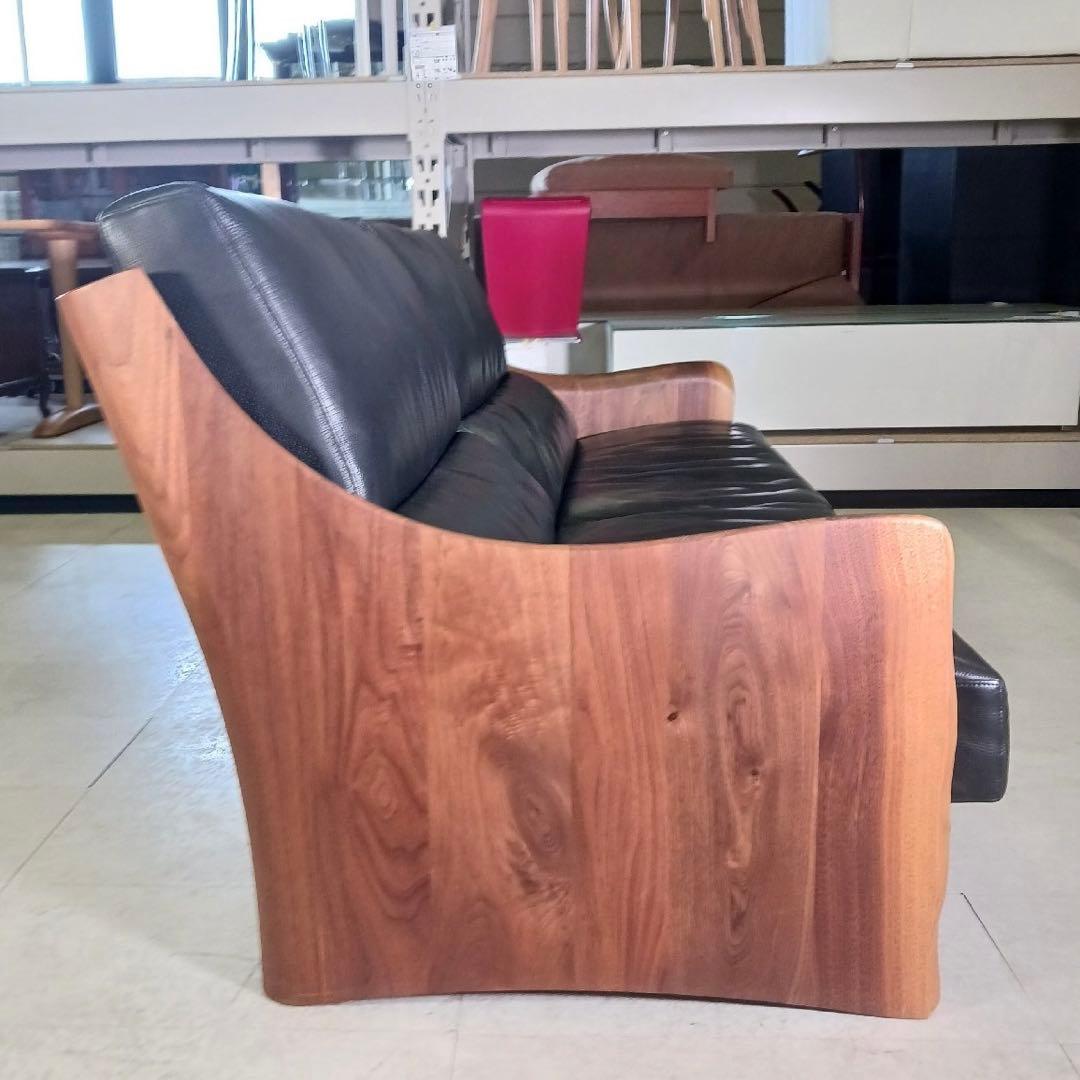 MARUSHO マルショウ NATURA ナトゥーラ 本革3人掛けソファー