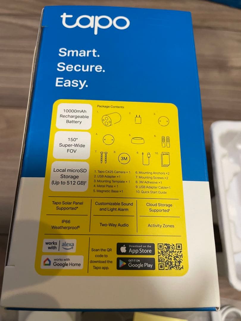 TP-Link Tapo C425 Tapo A200 防水防塵 防犯カメラ