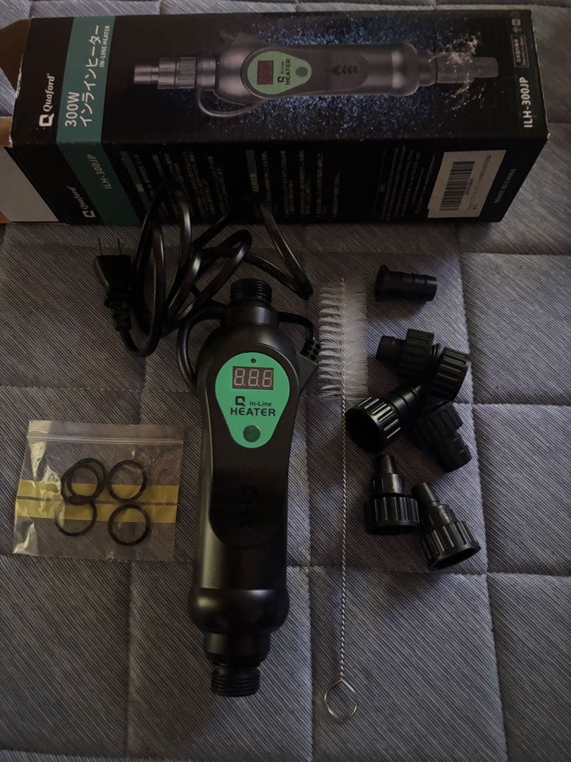 インラインヒーター　300W 未使用品