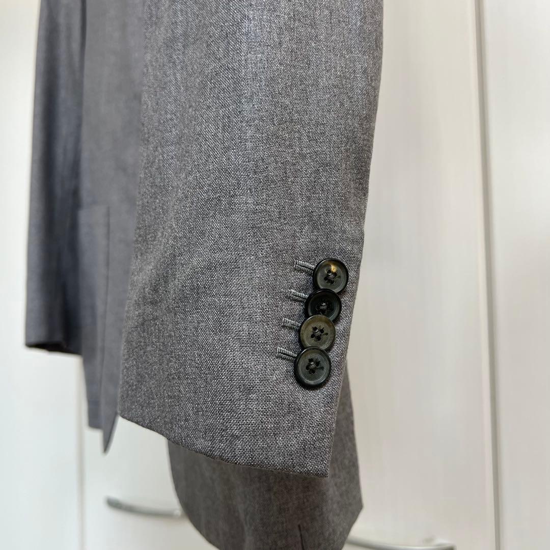 ISAIA \"SAILOR\" シルク混 テーラードジャケット 44