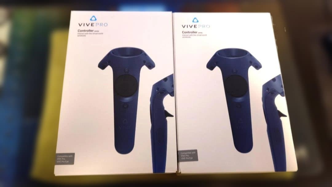 【HTC】VIVEコントローラー (2018) 2個セット