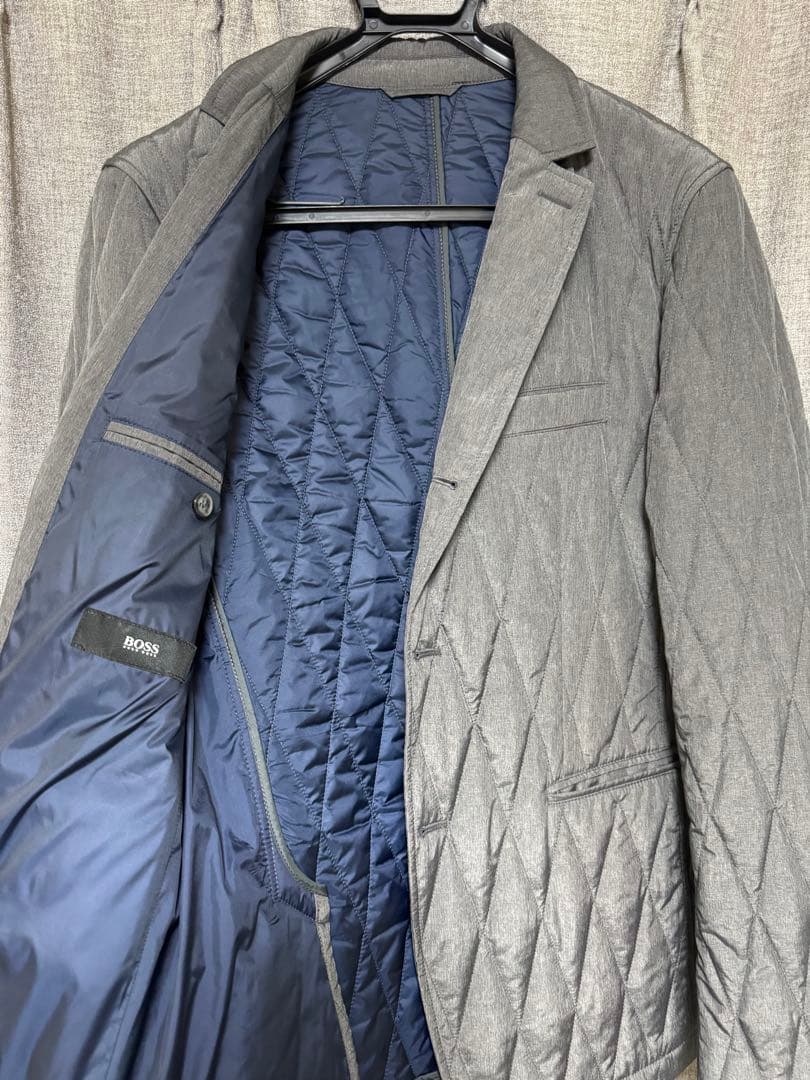 Hugo Boss ダイヤキルティングテーラードジャケット