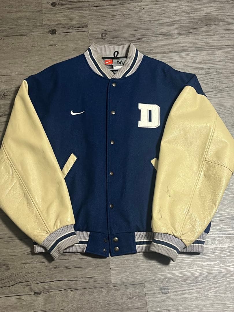 の*ま様 廃盤 NFL カウボーイズ レザースタジャン 90s 本革