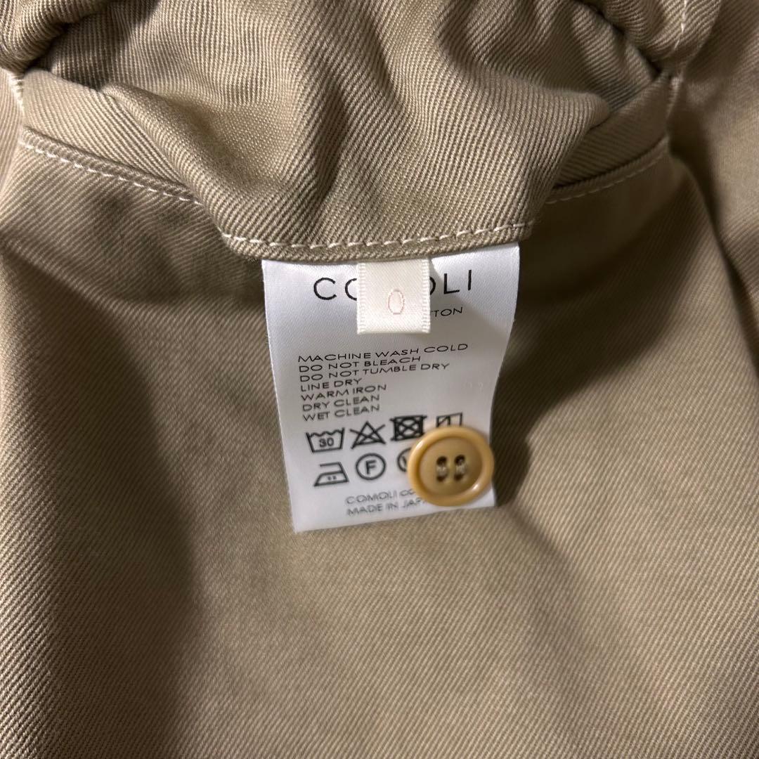 コモリ　COMOLI チノパン　ベルテッドパンツ　0サイズ