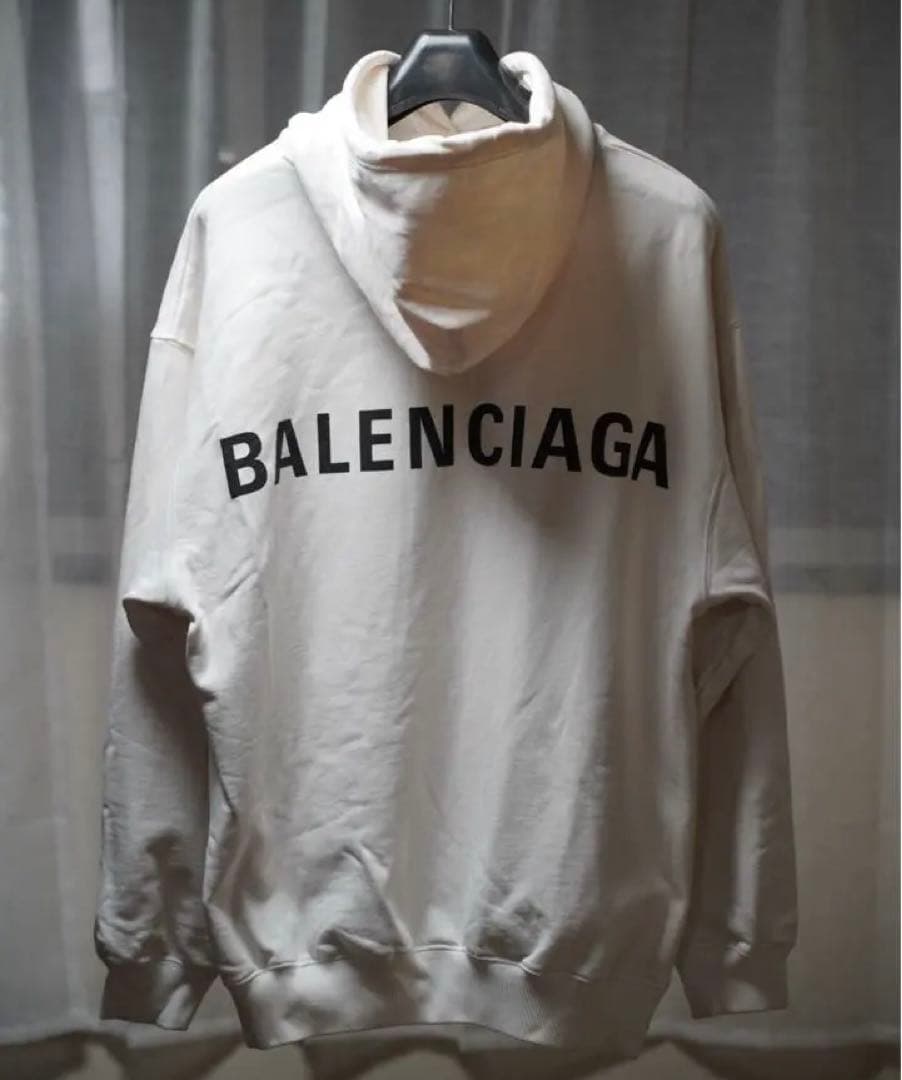 BALENCIAGA(バレンシアガ)/コットン ロゴ パーカー