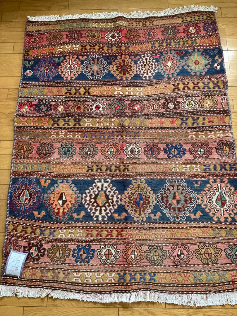 【クリアランスセール】キリム 147cm×110cm No. 2143113