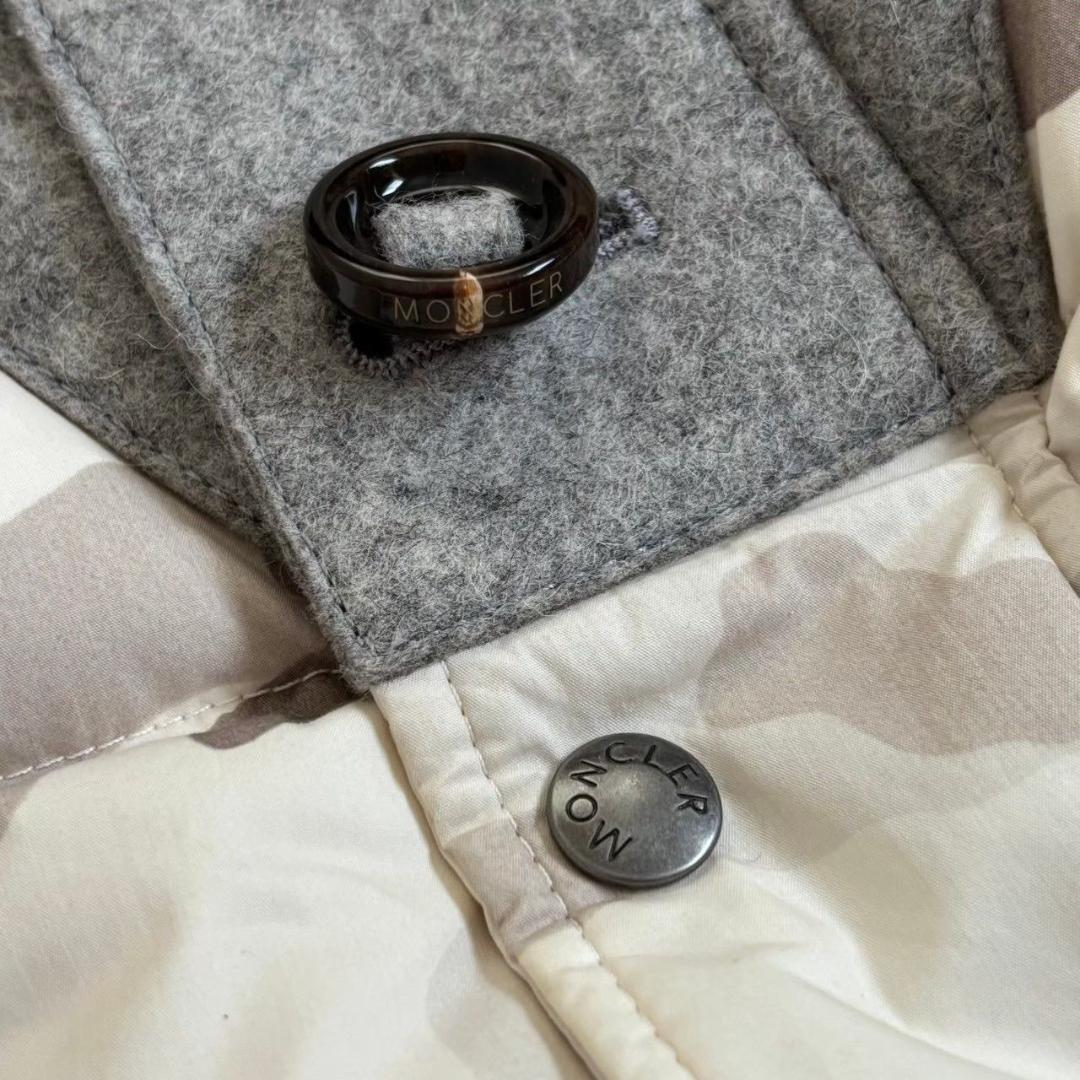 MONCLER モンクレール ダウンジャケットバーモント迷彩柄サイズ0 Sサイズ