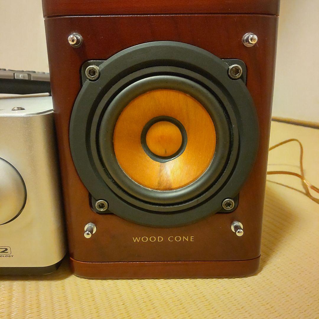 Victor EX-AK1 ウッドコーン ミニコンポ WOOD CONE