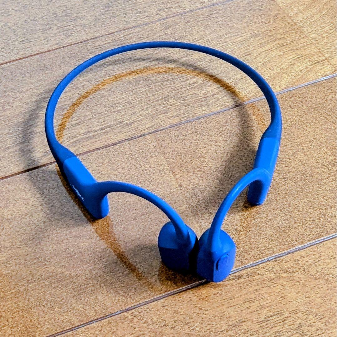 SHOKZ OPENRUN 骨伝導イヤホン BLUE