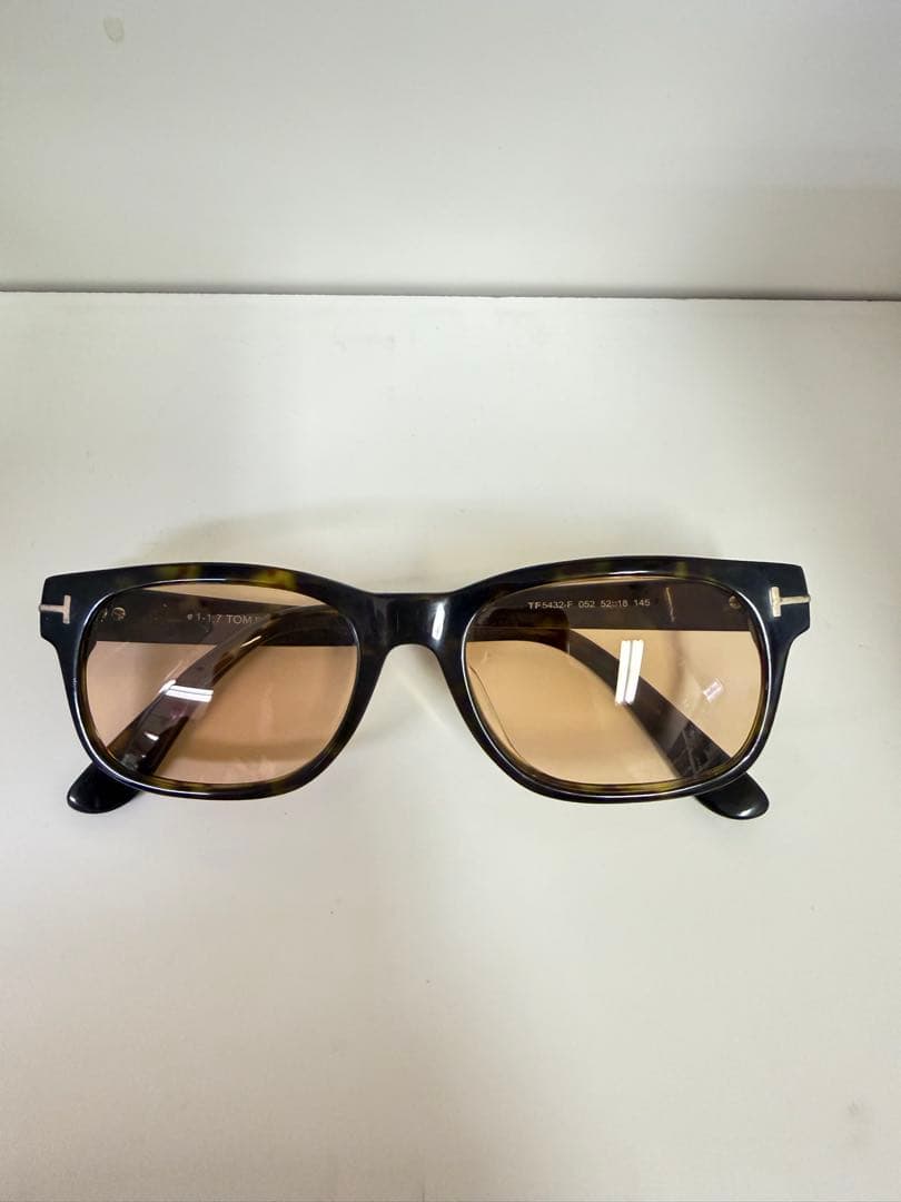 TOM FORD TF5432-F べっ甲 ブラウンレンズ サングラス