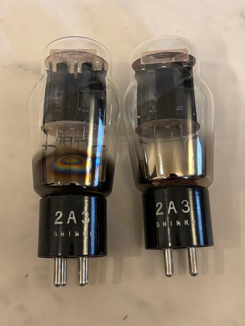 2A3 真空管　SHINKO ペア 動作未確認