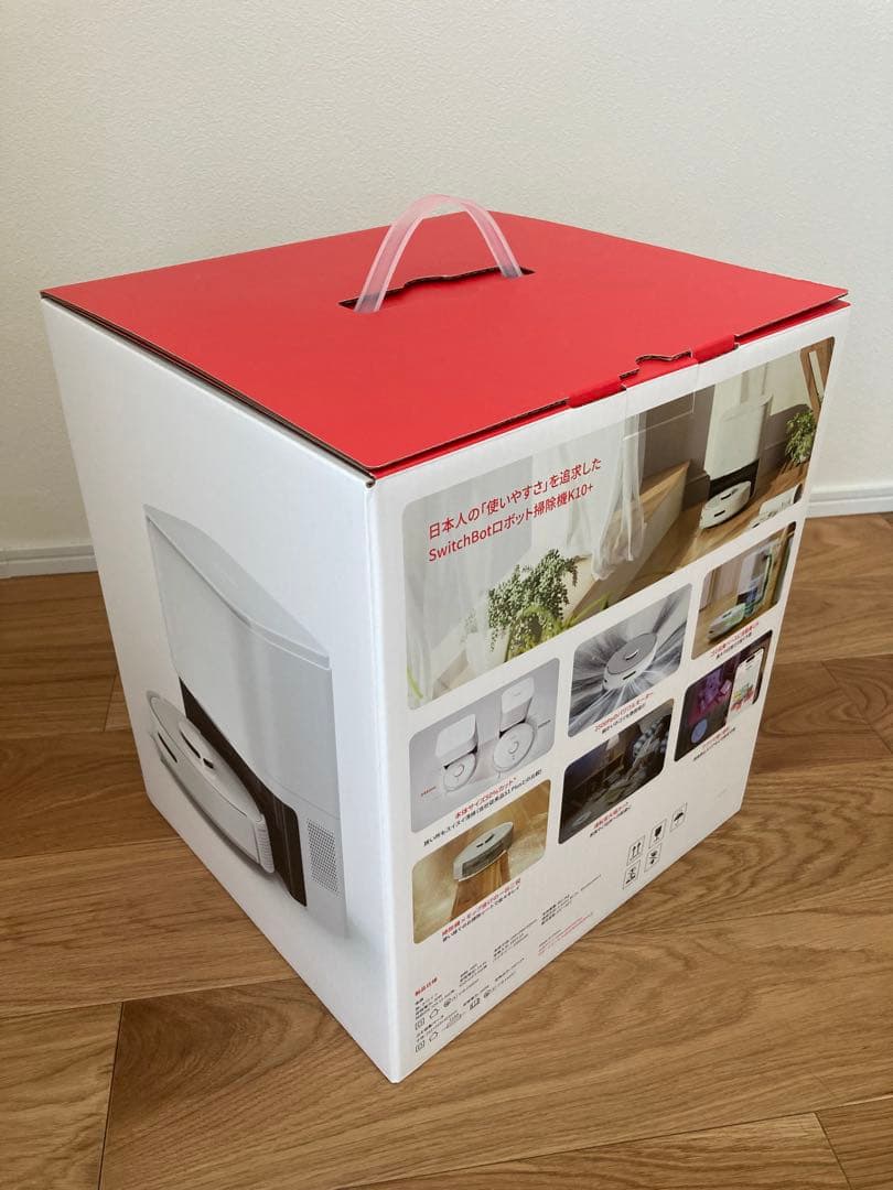 Switchbotのロボット掃除機K10+