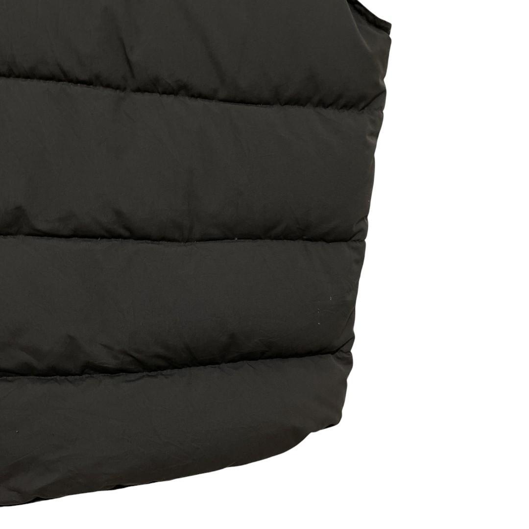 【Cabela's】 裏地フリース ロゴ刺繍グースダウンベスト グレー 2XL