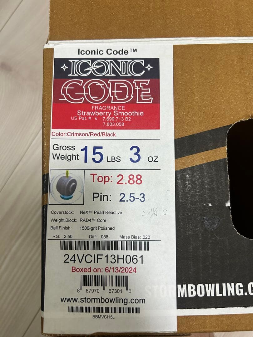 【新品】アイコニックコード15ポンド