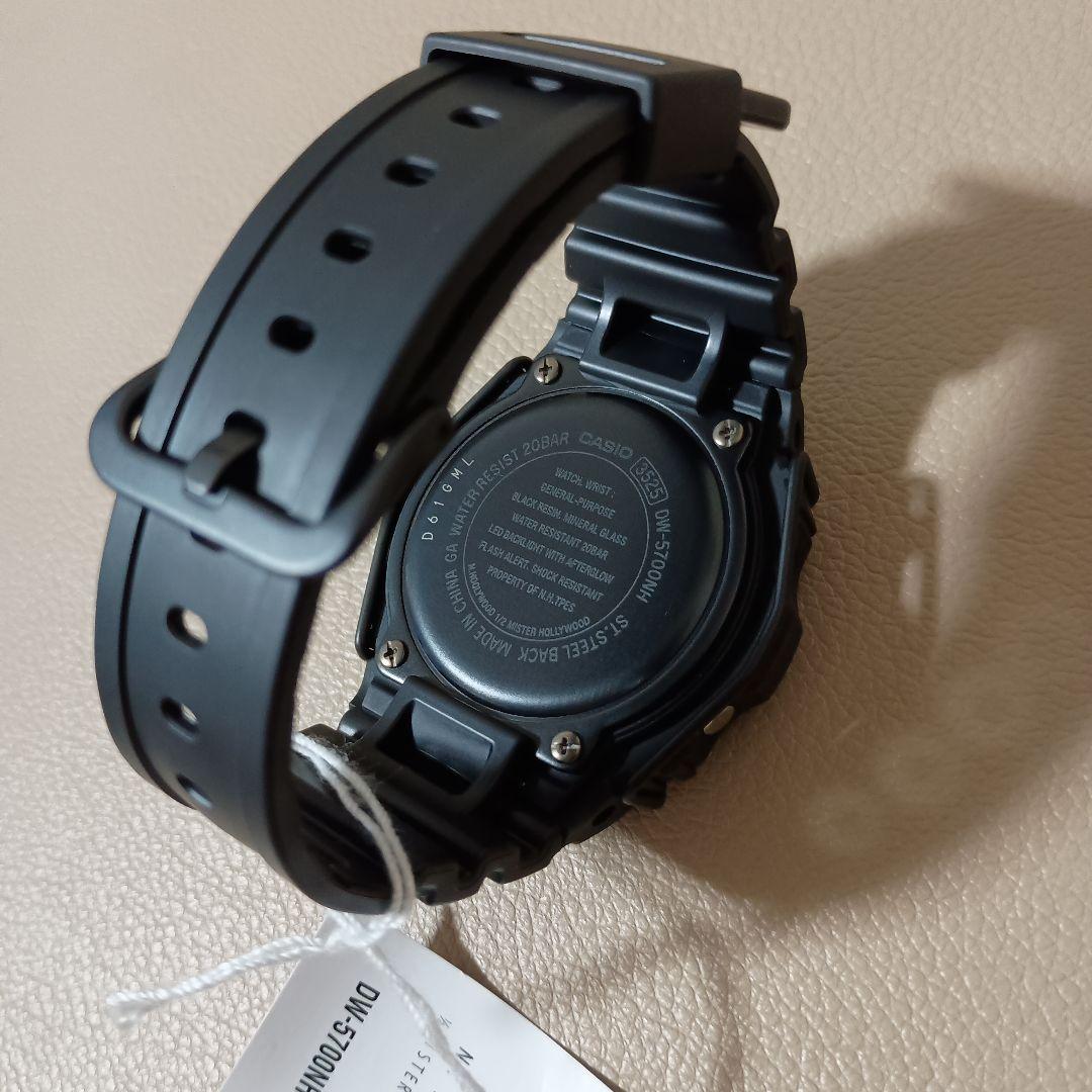 N.HOOLYWOOD× G-SHOCK DW-5700NH-1JR コラボ