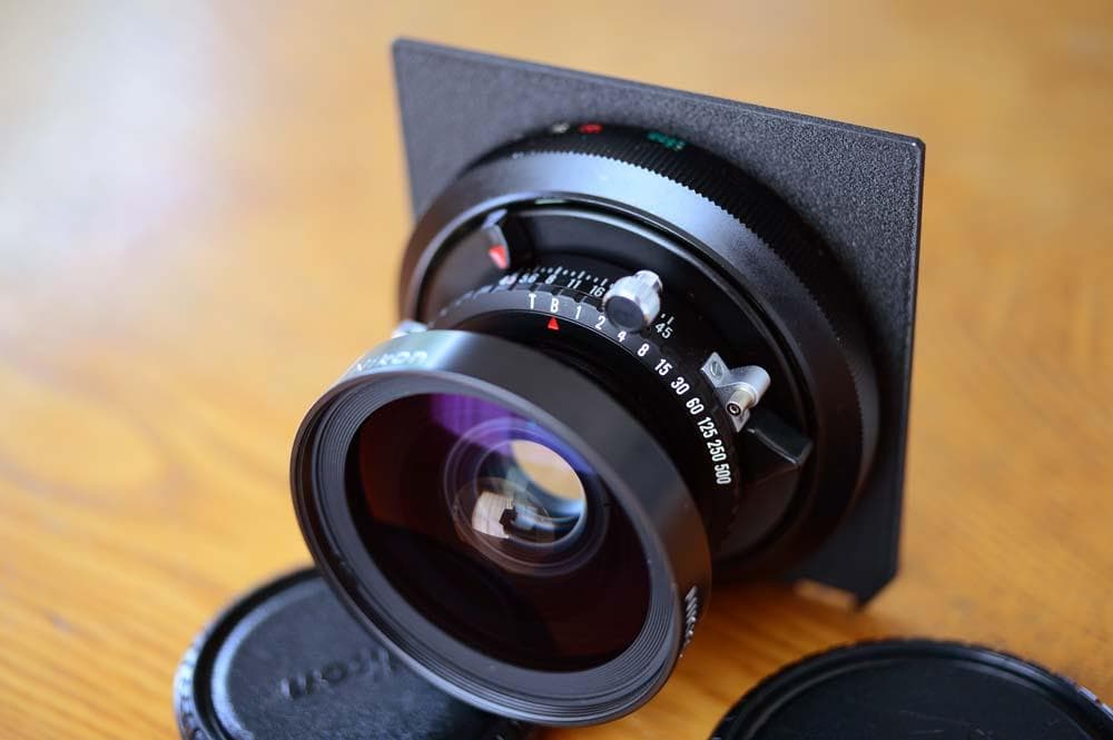 ス*c様 美品 Nikkor SW 75mm/f4.5 大判用レンズ ヘリコイド