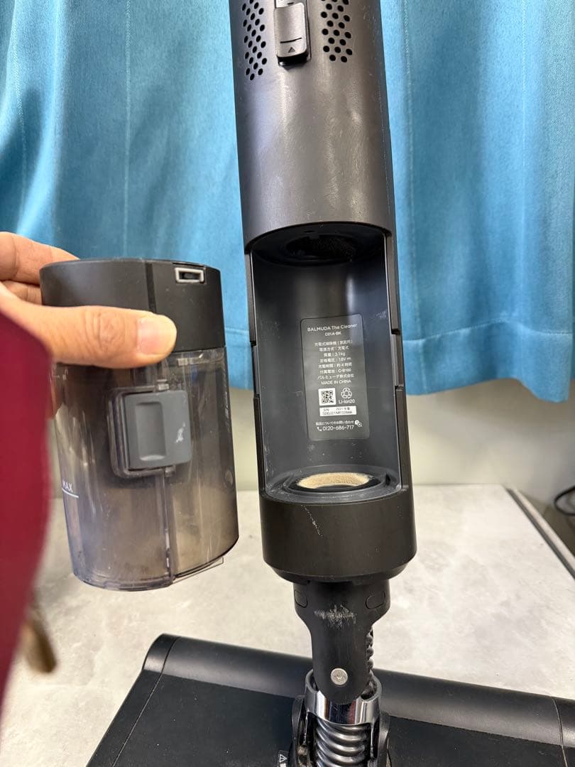 BALMUDA C-E100-BK 2021年製スティッククリーナー