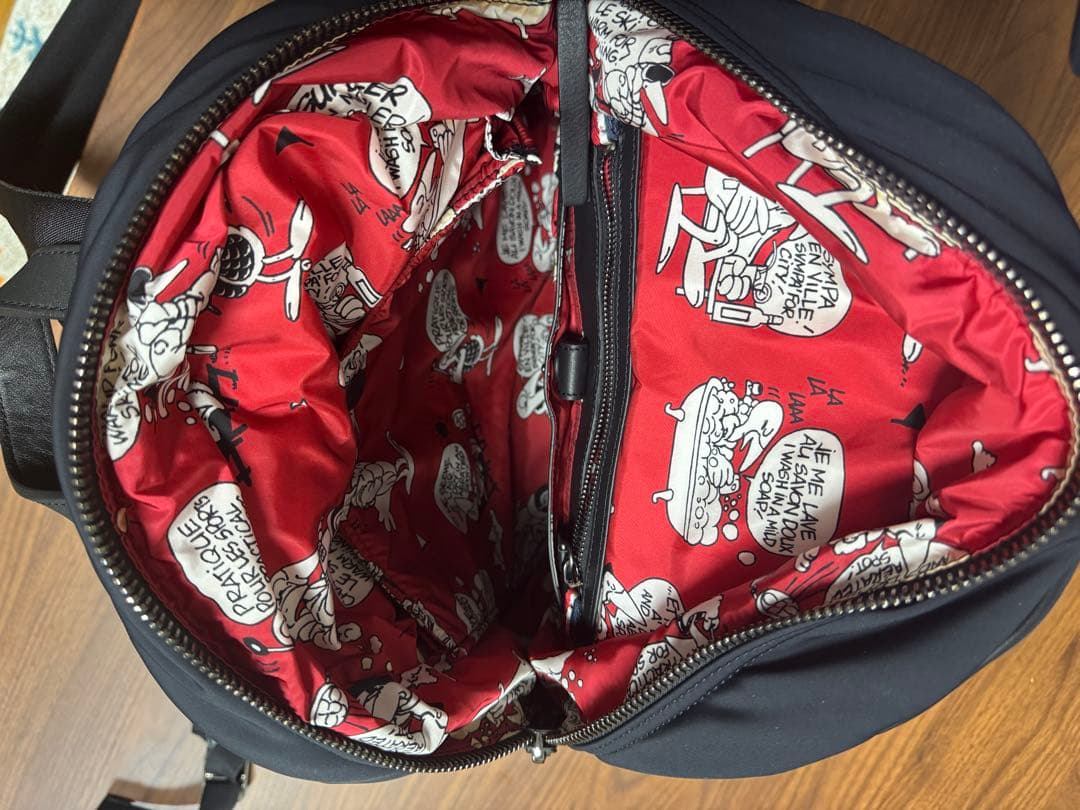 ✴*︎様 美品MONCLERブラックリュック・オークションは1/17（土）で終了