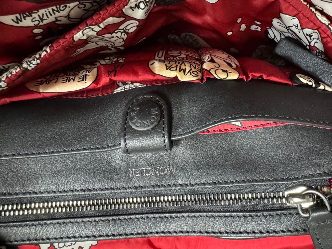 ✴*︎様 美品MONCLERブラックリュック・オークションは1/17（土）で終了