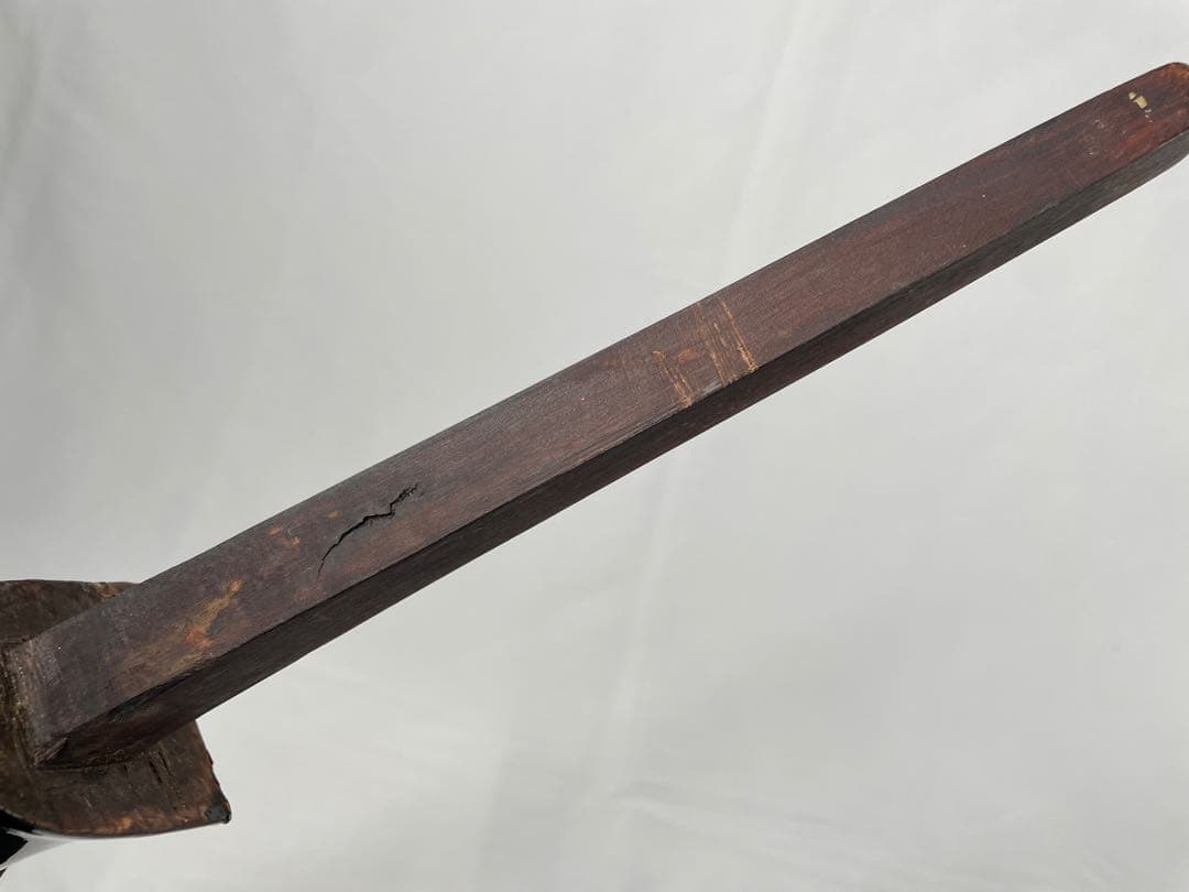 沖縄三線 本皮1枚張り 黒木系棹