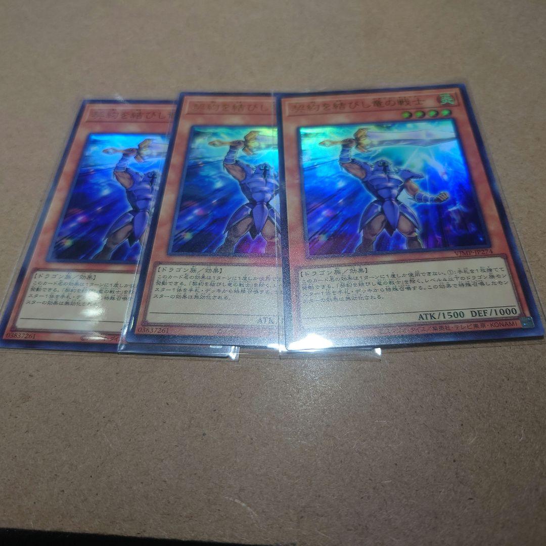 契約を結びし竜の戦士　3枚セット