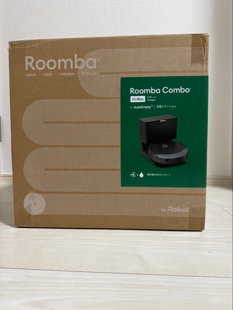 Roomba Combo 10MAX自動掃除機 本体 黒