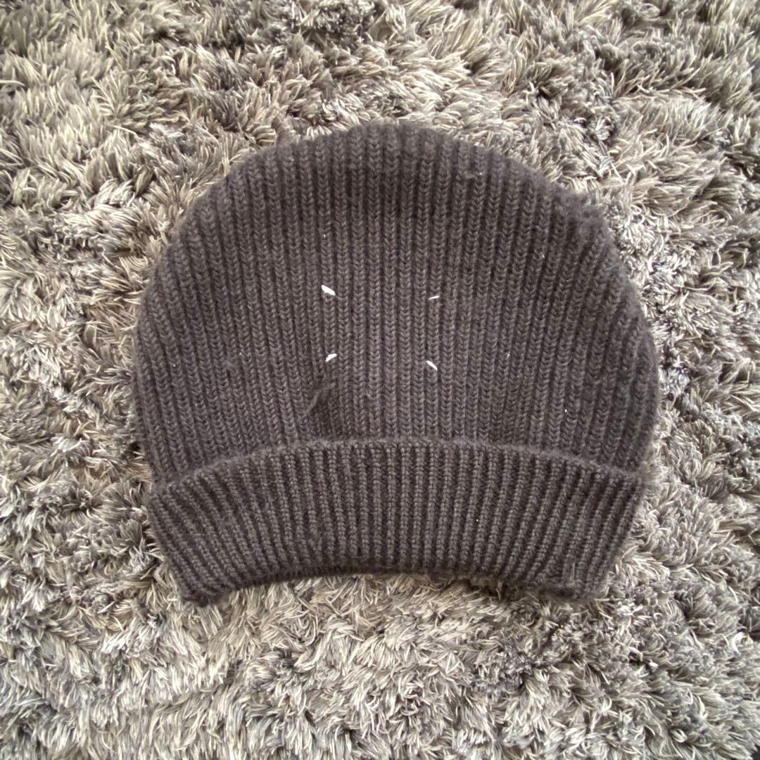 MARTINMARGIELA マルタンマルジェラ ニット帽 黒 M