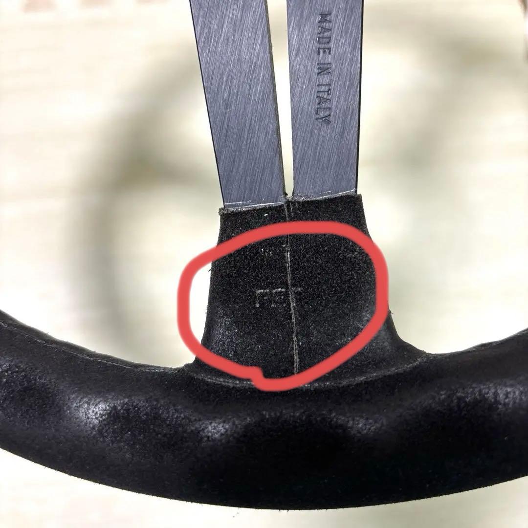 NARDI ステアリングホイール バックスキン　36cm FET刻印あり