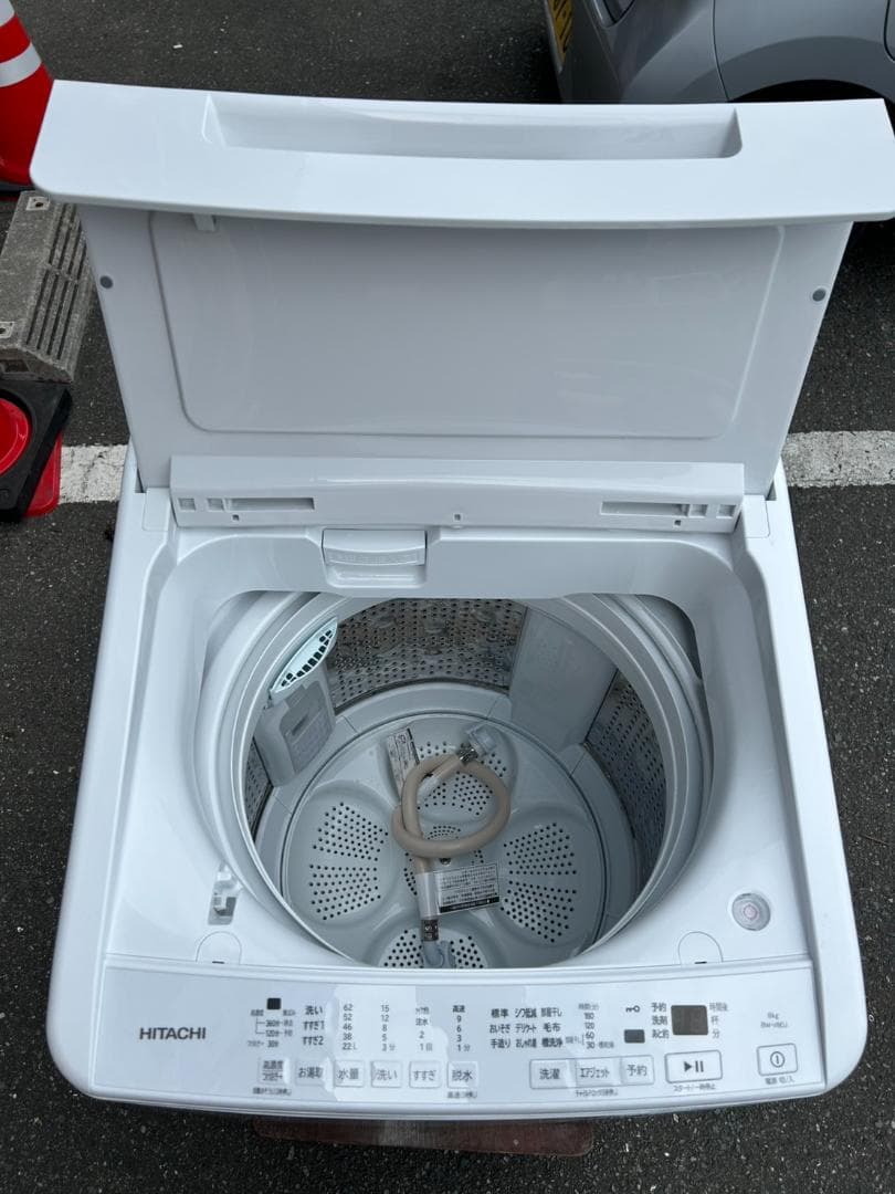 【福岡市限定】洗濯機 日立 BW-V80J 2024年 8㎏【安心の3ヶ月保証】